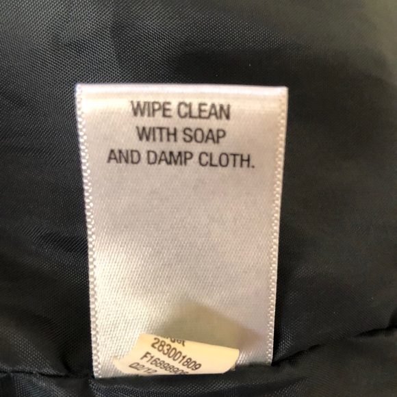 “Leather feel” Vegan jacket w/ faux fur collar - Picture 8 of 8